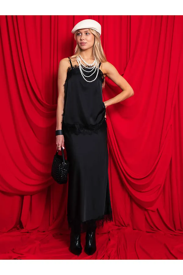 Топ KOSMOS, черный - фото 1