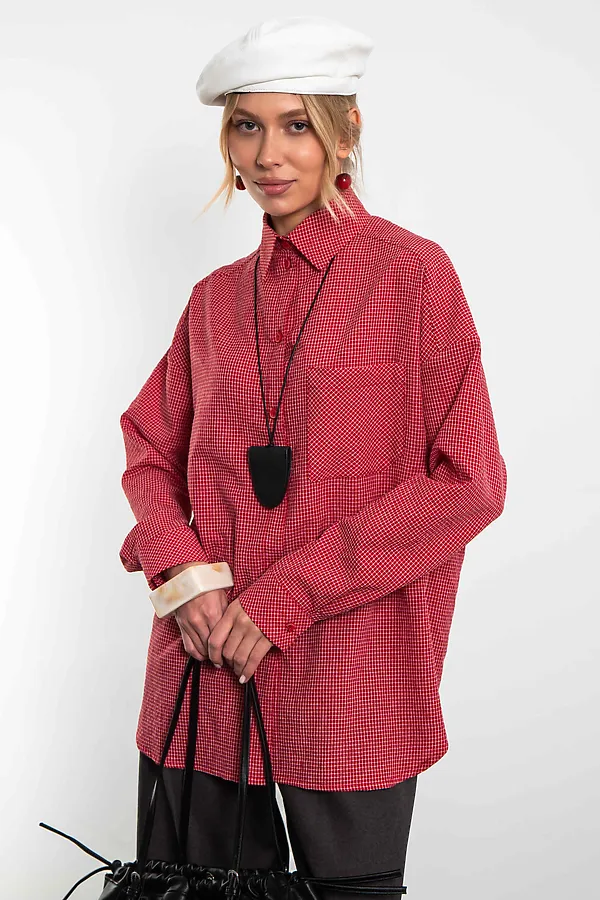 Рубашка KOSMOS, красный - фото 1