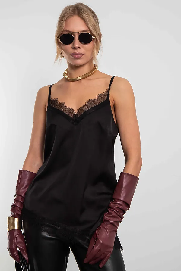 Топ KOSMOS, черный - фото 1