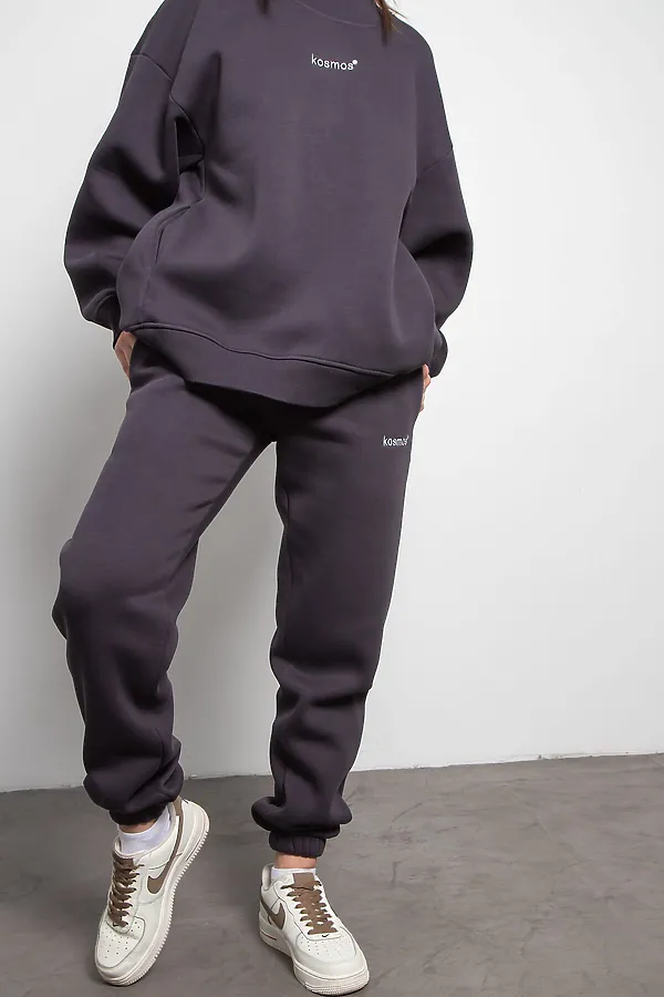 Брюки KOSMOS, темно серый - фото 1