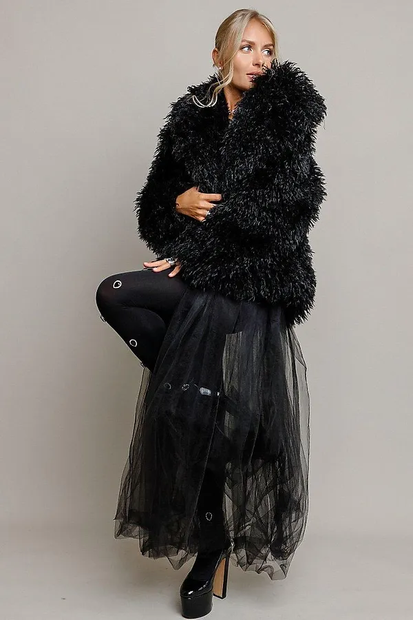 Шуба BATIK, черный - фото 1