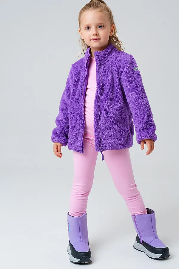 Толстовка PLAYTODAY, сиреневый - фото 1