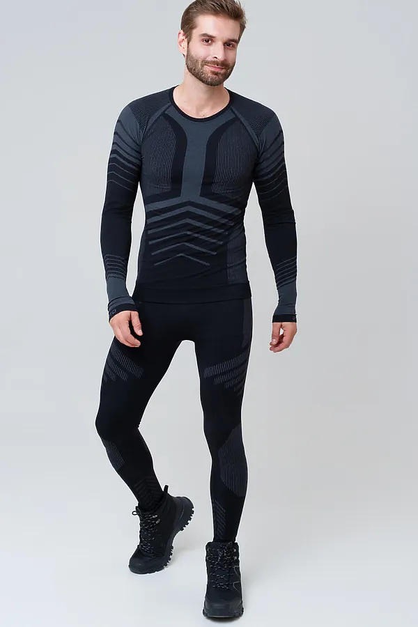 Термокомплект PLAYTODAY, черный,серый - фото 1