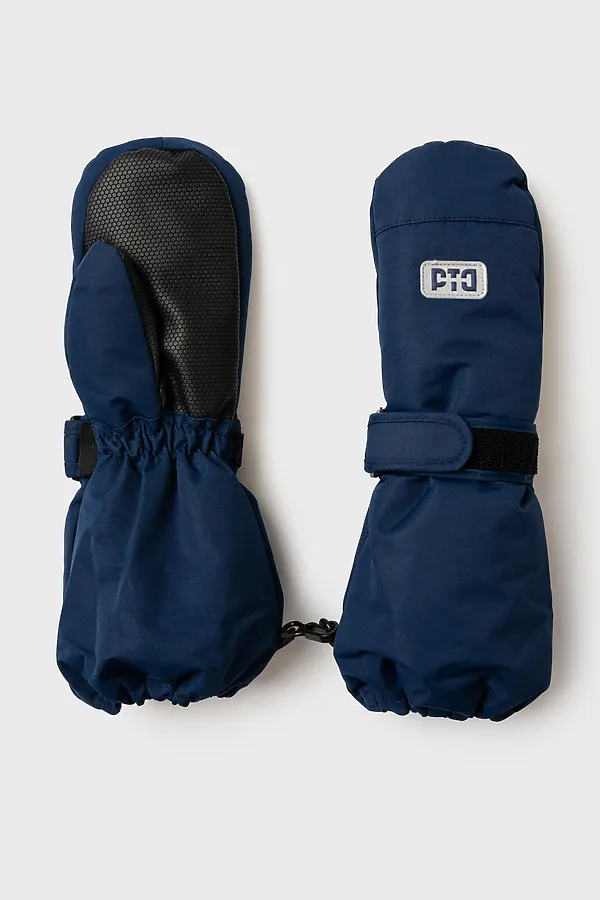 Варежки PLAYTODAY, тёмно-синий - фото 1