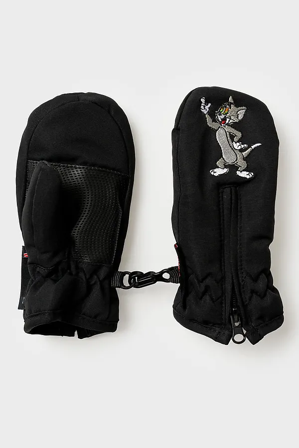 Варежки PLAYTODAY, черный - фото 1