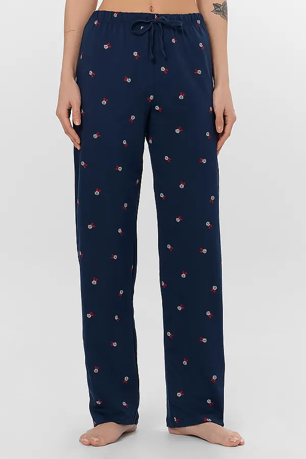 Брюки MARK FORMELLE, персонажи на т.синем - фото 1