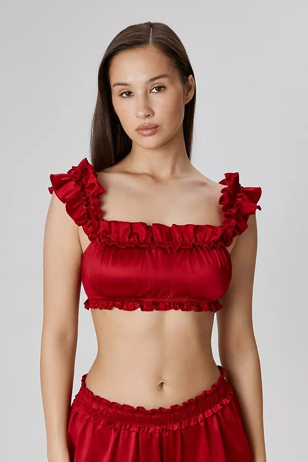 Топ INFINITY, красный - фото 1