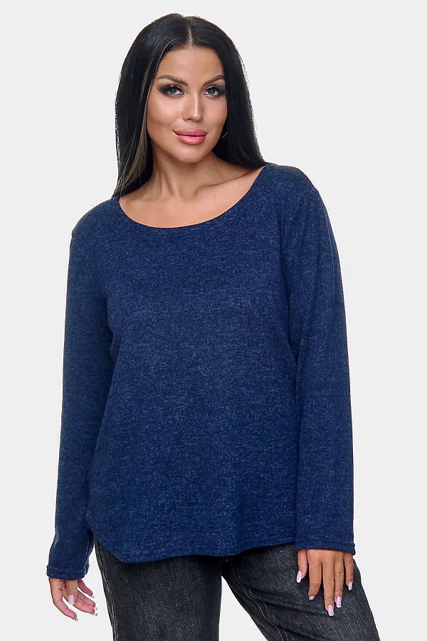 Джемпер Алла НАТАЛИ, синий - фото 1