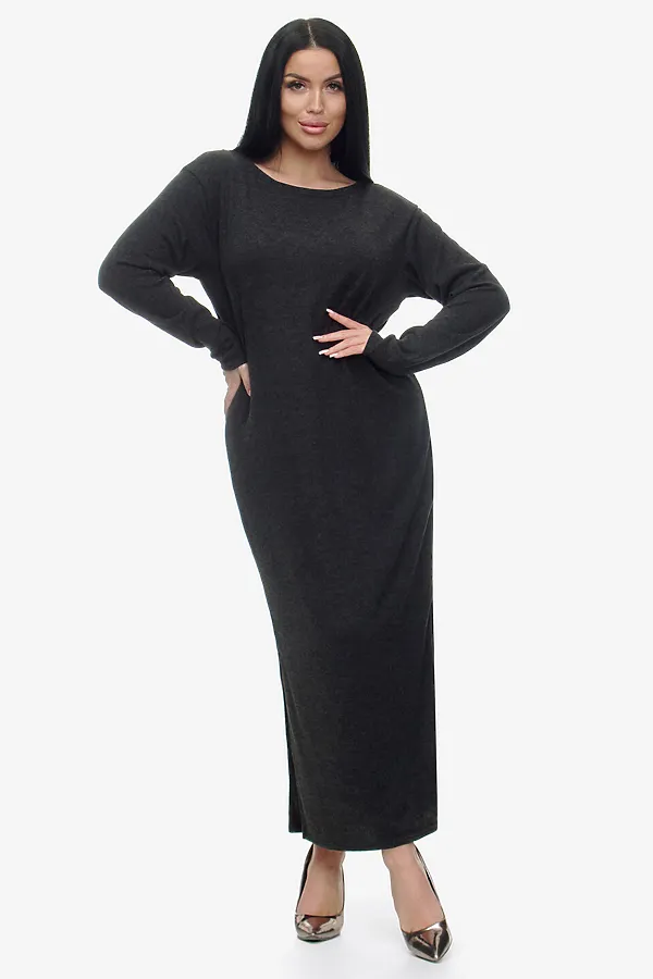 Платье Шато НАТАЛИ, черный - фото 1