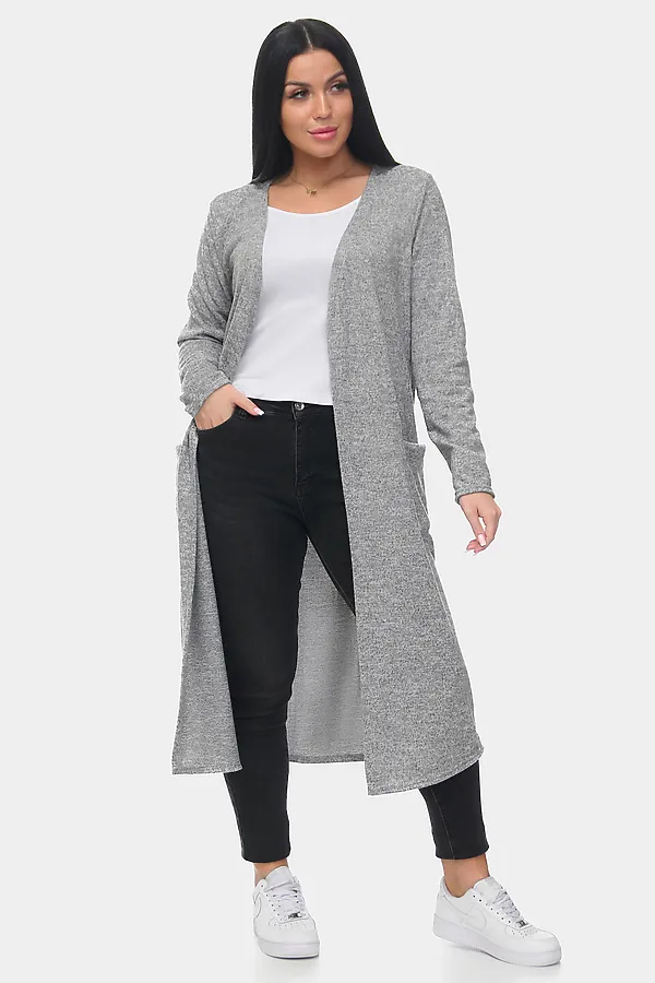 Кардиган Софи 2 НАТАЛИ, серый - фото 1