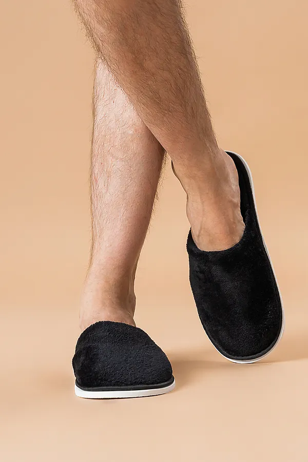 Тапки МВТ НАТАЛИ, черный - фото 1