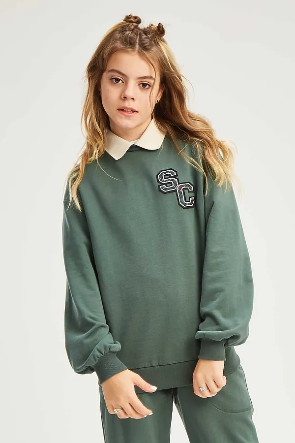 Джемпер SMENA, пыльно-зеленый - фото 1