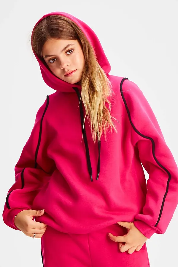 Худи SMENA, ярко-розовый - фото 1