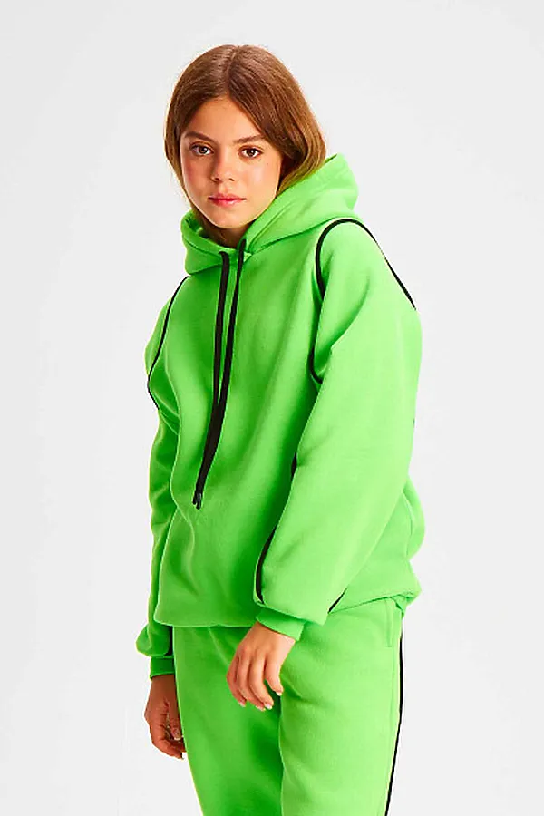 Худи SMENA, ярко-зеленый - фото 1