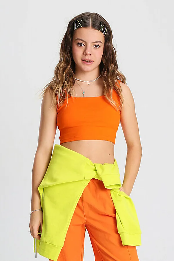 Топ SMENA, ярко-оранжевый - фото 1