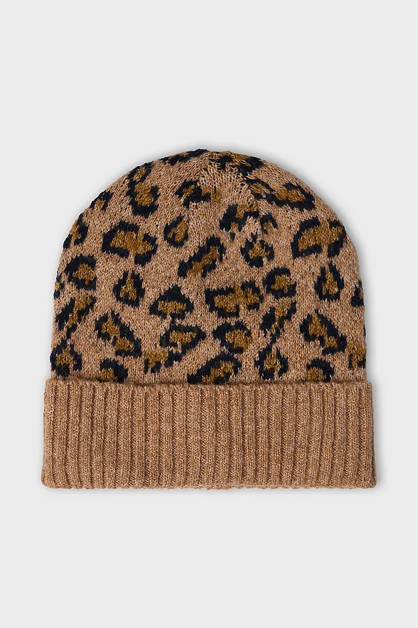 Шапка MARK FORMELLE, леопард - фото 1