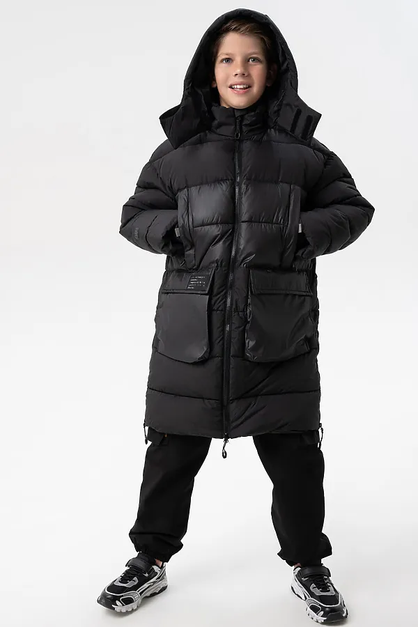 Пальто PLAYTODAY, черный - фото 1