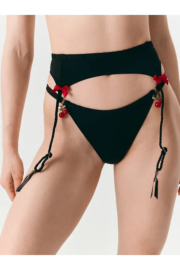 Трусы в наборе с поясом INFINITY, черный - фото 1