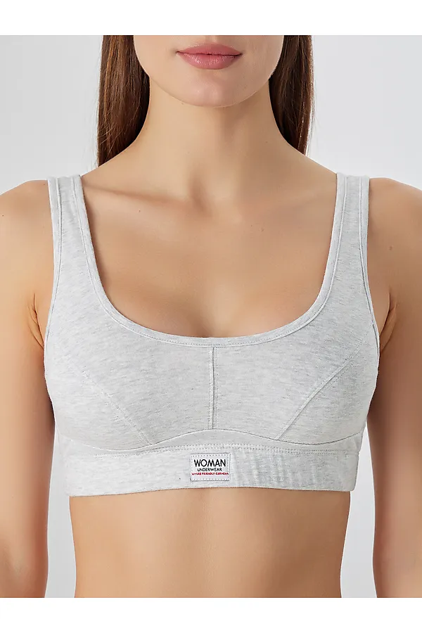 Топ MARK FORMELLE, серый меланж 4306-а-5 - фото 1