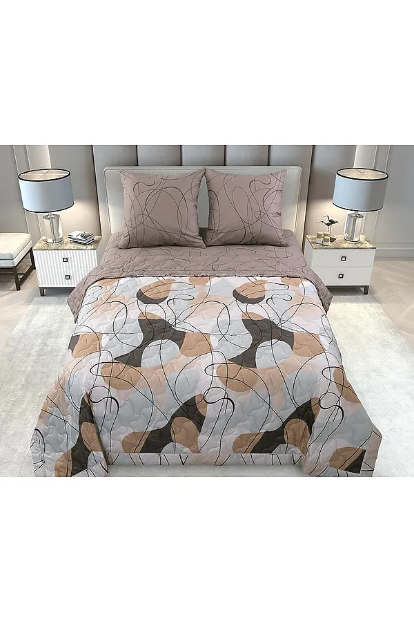 КПБ с одеялом Альфредо перкаль НАТАЛИ, в ассортименте - фото 1