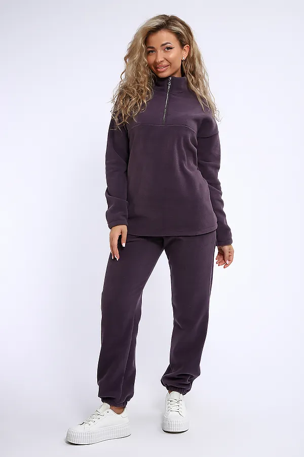 Костюм с брюками 060 НАТАЛИ, сливовый - фото 1