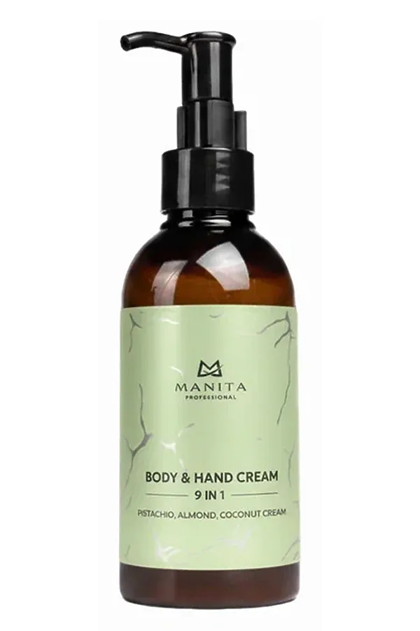 Manita Professional Парфюмированный крем для рук и тела / Pistachio, Almond, Coconut Cream, 150 мл KRISTALLER, pistachio, almond, coconut cream - фото 1
