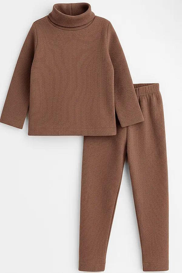 Комплект кашкорсе YOULALA, коричневый - фото 1