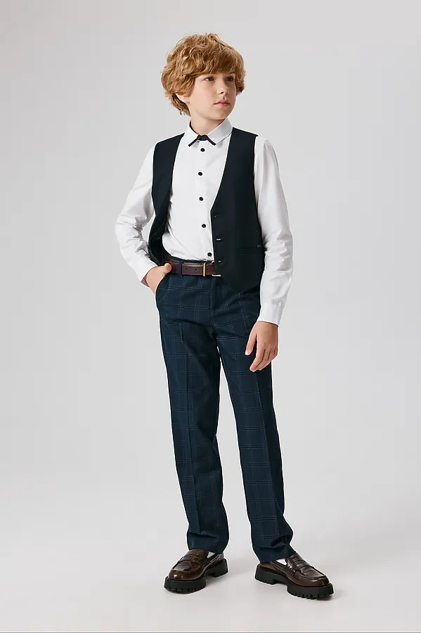 Брюки ACOOLA, синяя клетка - фото 1