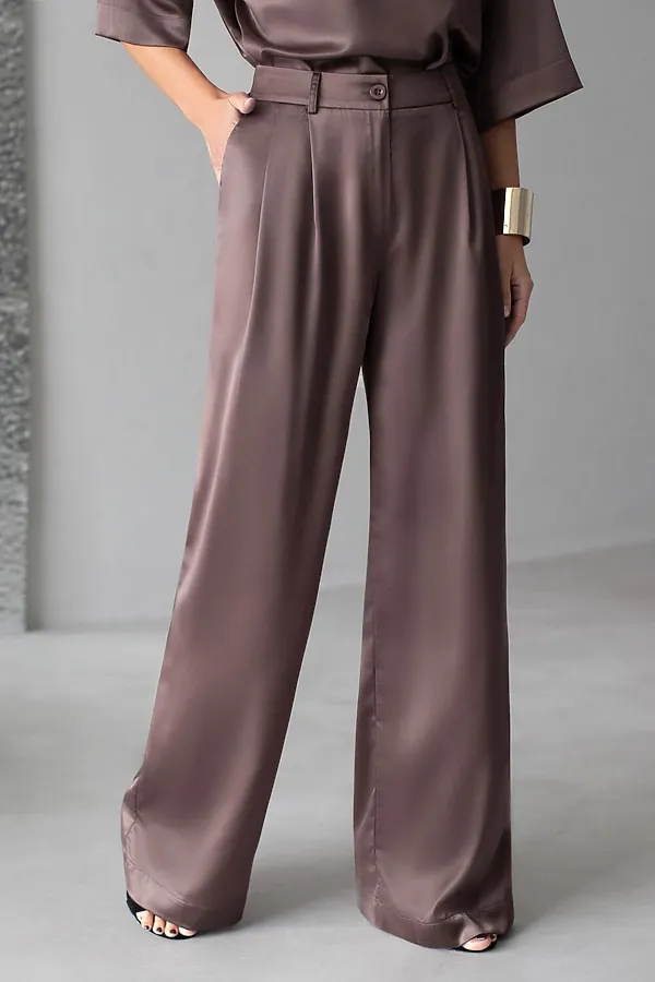 Брюки VILATTE, кофейный - фото 1