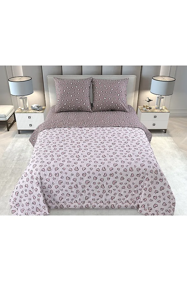 КПБ с одеялом Затаив дыхание, перкаль НАТАЛИ, в ассортименте - фото 1