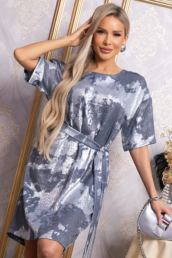 Платье LADY TAIGA, мраморное - фото 1