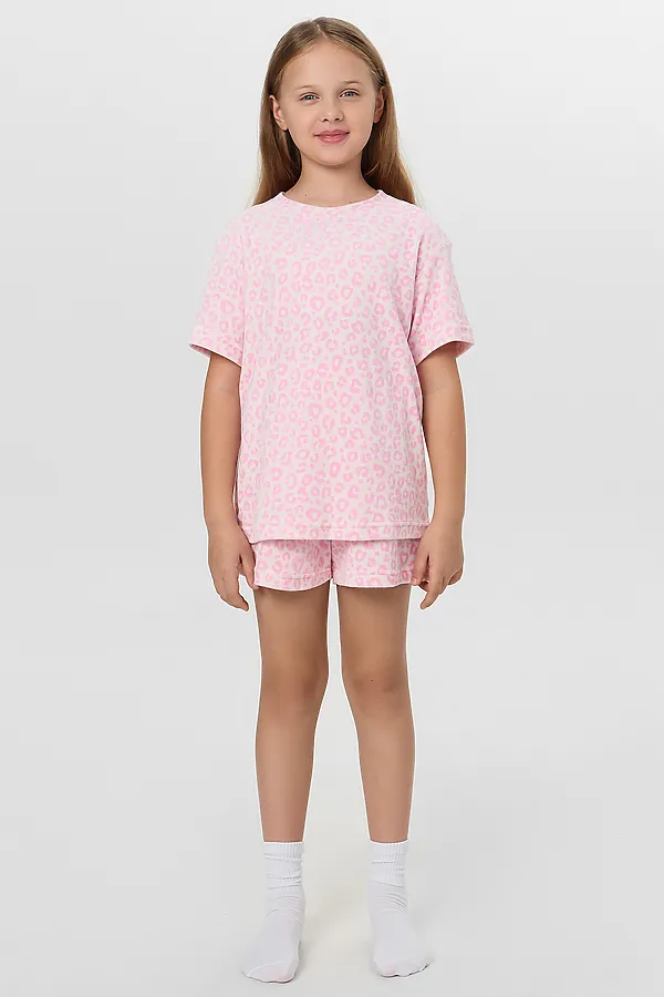 Пижама MARK FORMELLE, розовый леопард - фото 1