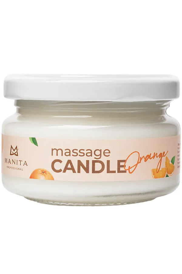 Manita Professional Свеча массажная / Orange, 100 мл KRISTALLER, orange - фото 1