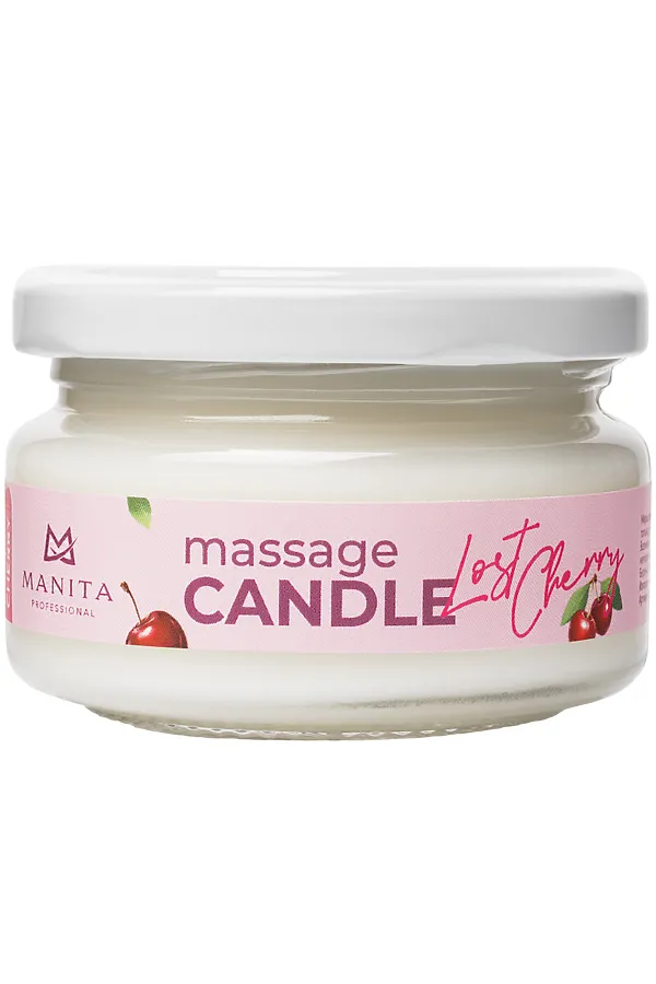 Manita Professional Свеча массажная / Lost Cherry, 100 мл KRISTALLER, lost cherry - фото 1