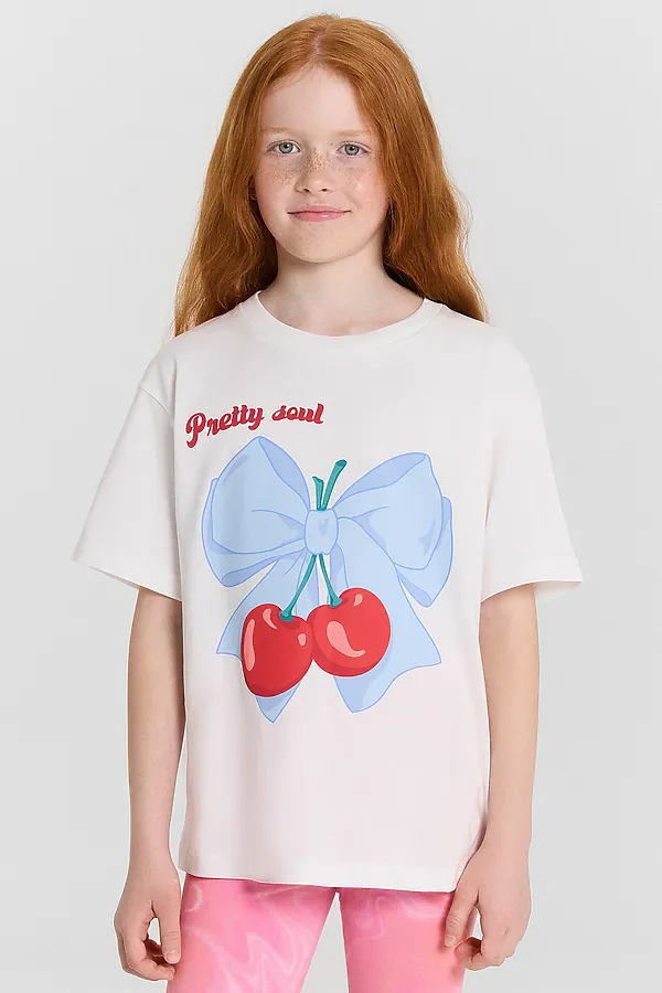 Футболка MARK FORMELLE, белый +печать4 - фото 1