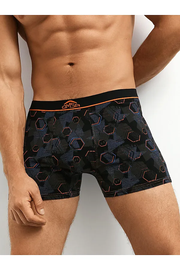 Трусы OMSA, nero/orange (черный) - фото 1
