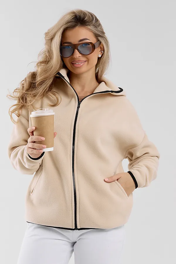 Толстовка 36991 НАТАЛИ, бежевый - фото 1