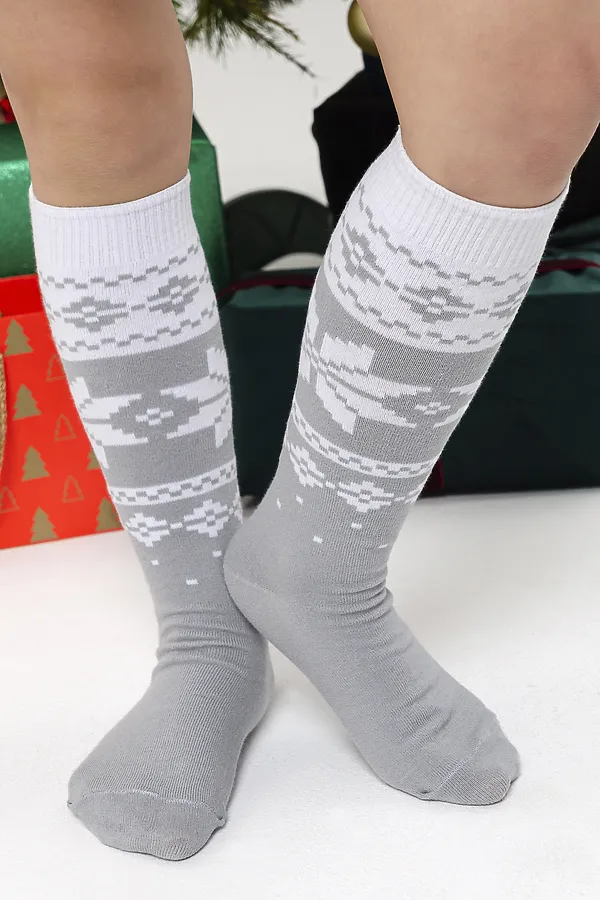 Гольфы детские Камилла (набор 2 пары) НАТАЛИ, серый - фото 1