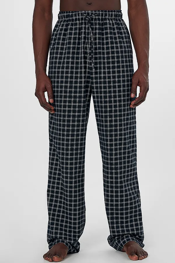 Брюки MARK FORMELLE, клетка белая на черном - фото 1