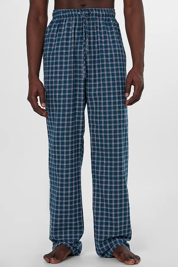 Брюки MARK FORMELLE, сине -зеленая клетка - фото 1