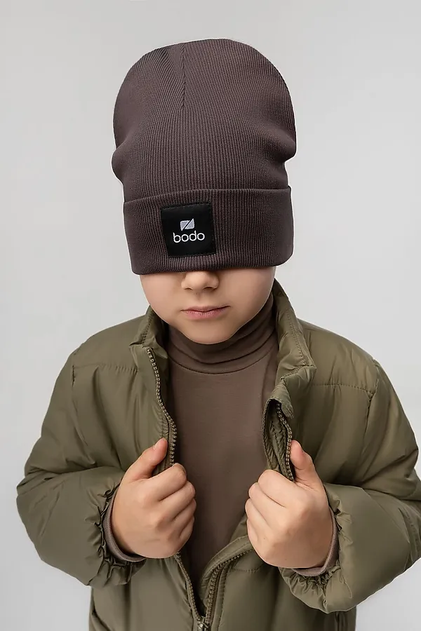 Шапка BODO-S, темно-коричневый - фото 1