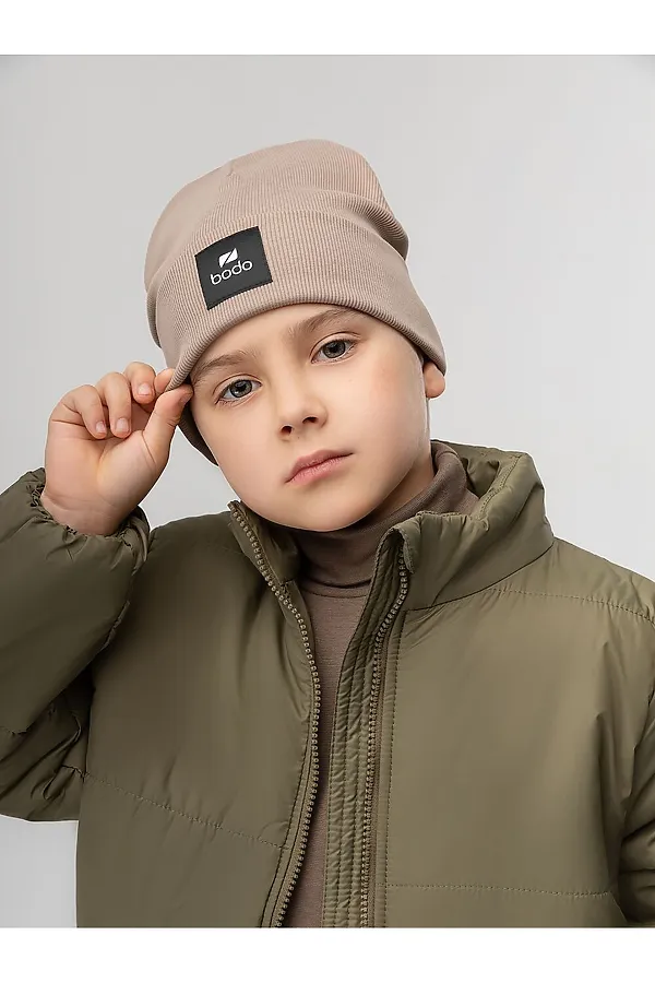 Шапка BODO-S, темно-бежевый - фото 1