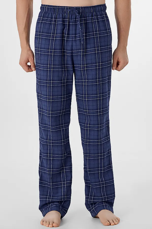 Брюки MARK FORMELLE, синяя клетка2 - фото 1