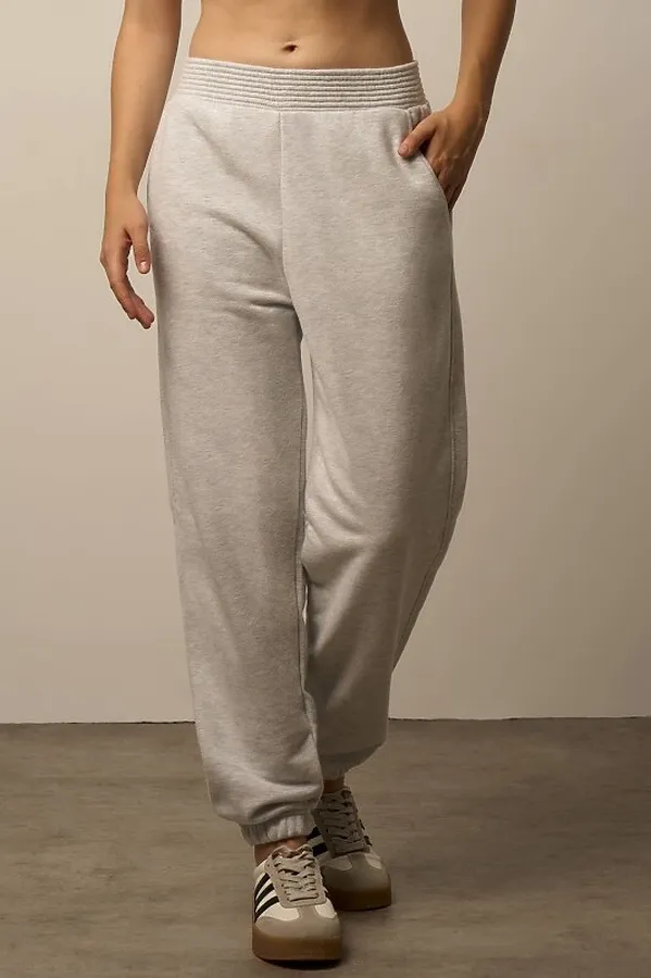Брюки OXOUNO, серый меланж - фото 1