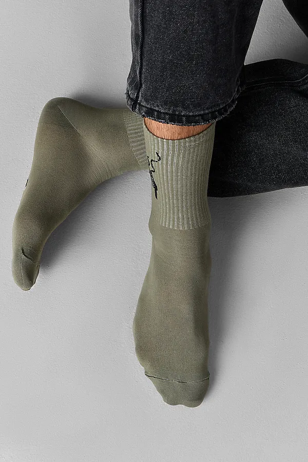 Носки MARK FORMELLE, оливка - фото 1