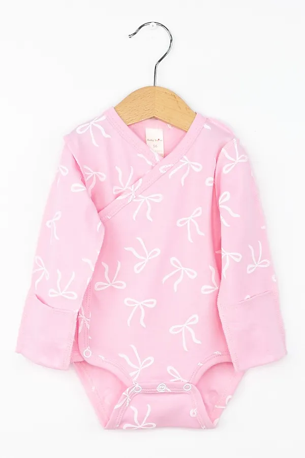 Боди BABY BOOM, бантики на розовом - фото 1