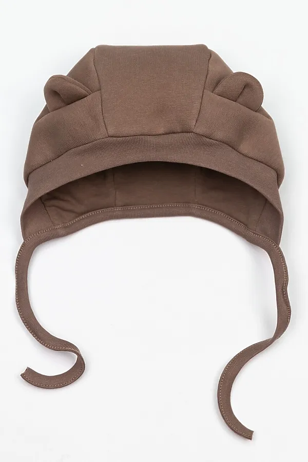 Шапочка BABY BOOM, тауп-грей - фото 1