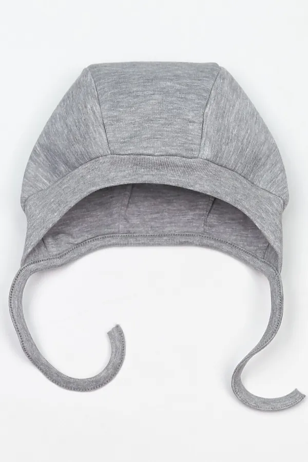 Шапочка BABY BOOM, серый меланж - фото 1