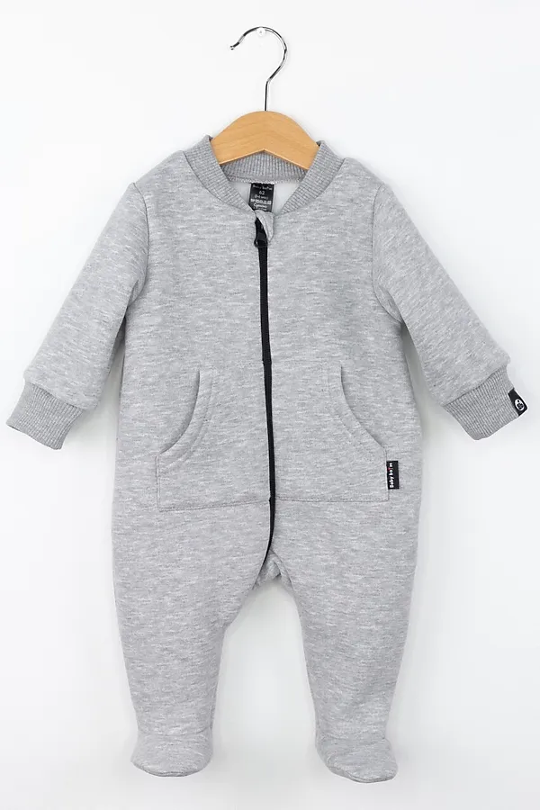 Комбинезон BABY BOOM, серый меланж - фото 1