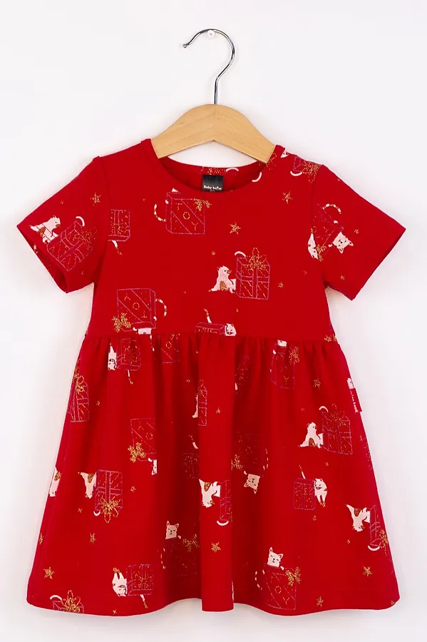 Платье BABY BOOM, котики подарки - фото 1